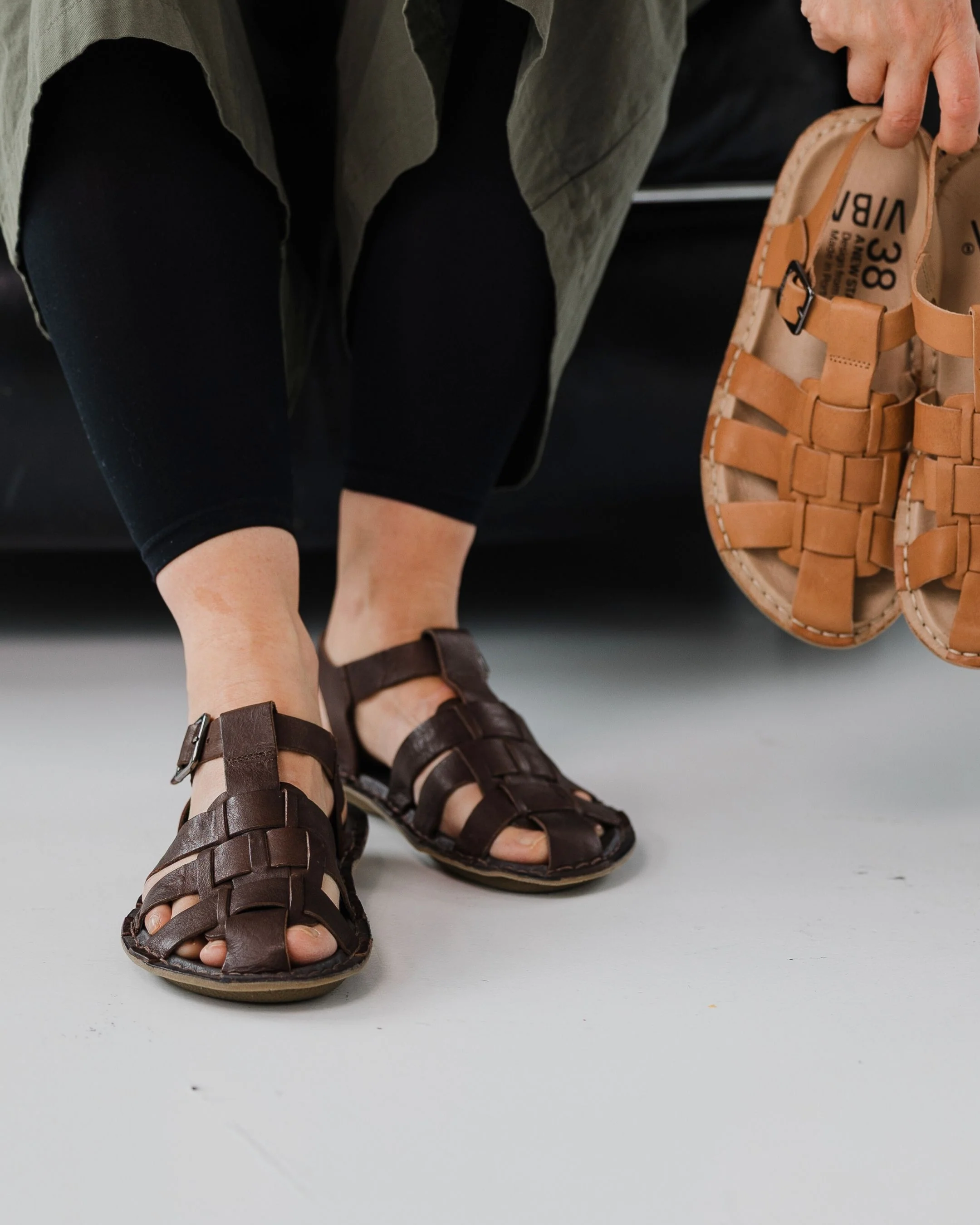 CAPRI Leather Cocoa Brown - Image 10
