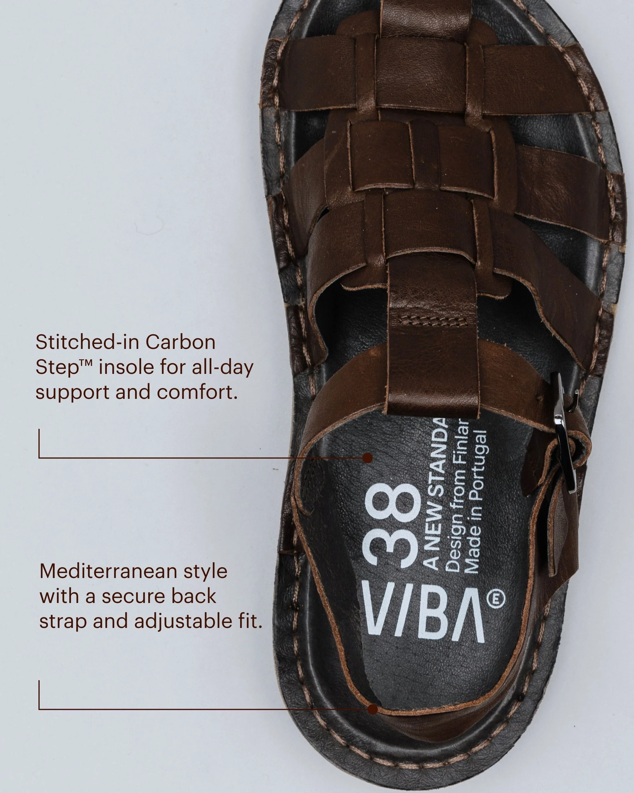 CAPRI Leather Cocoa Brown - Image 5