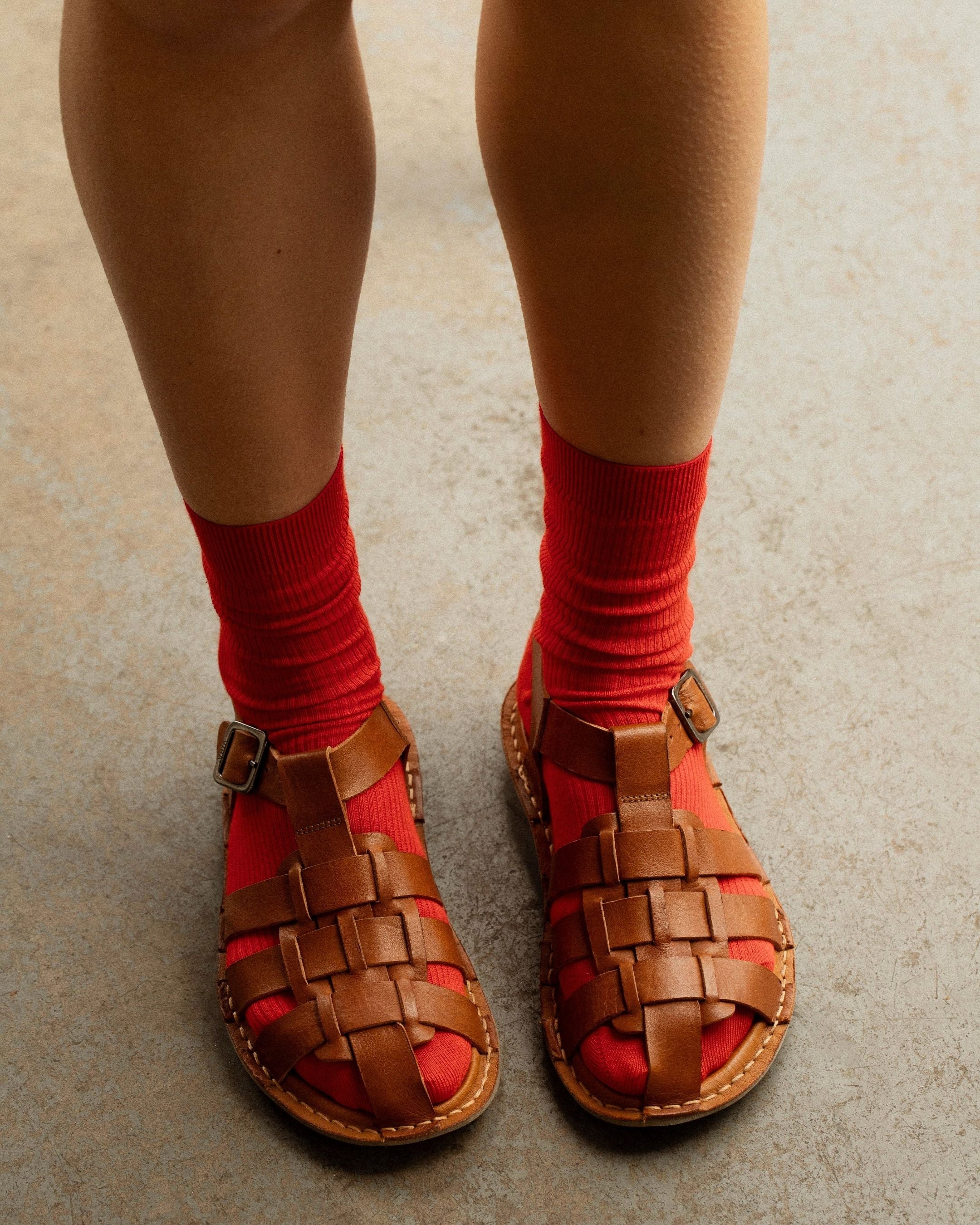 CAPRI Leather Cognac Brown - Image 10