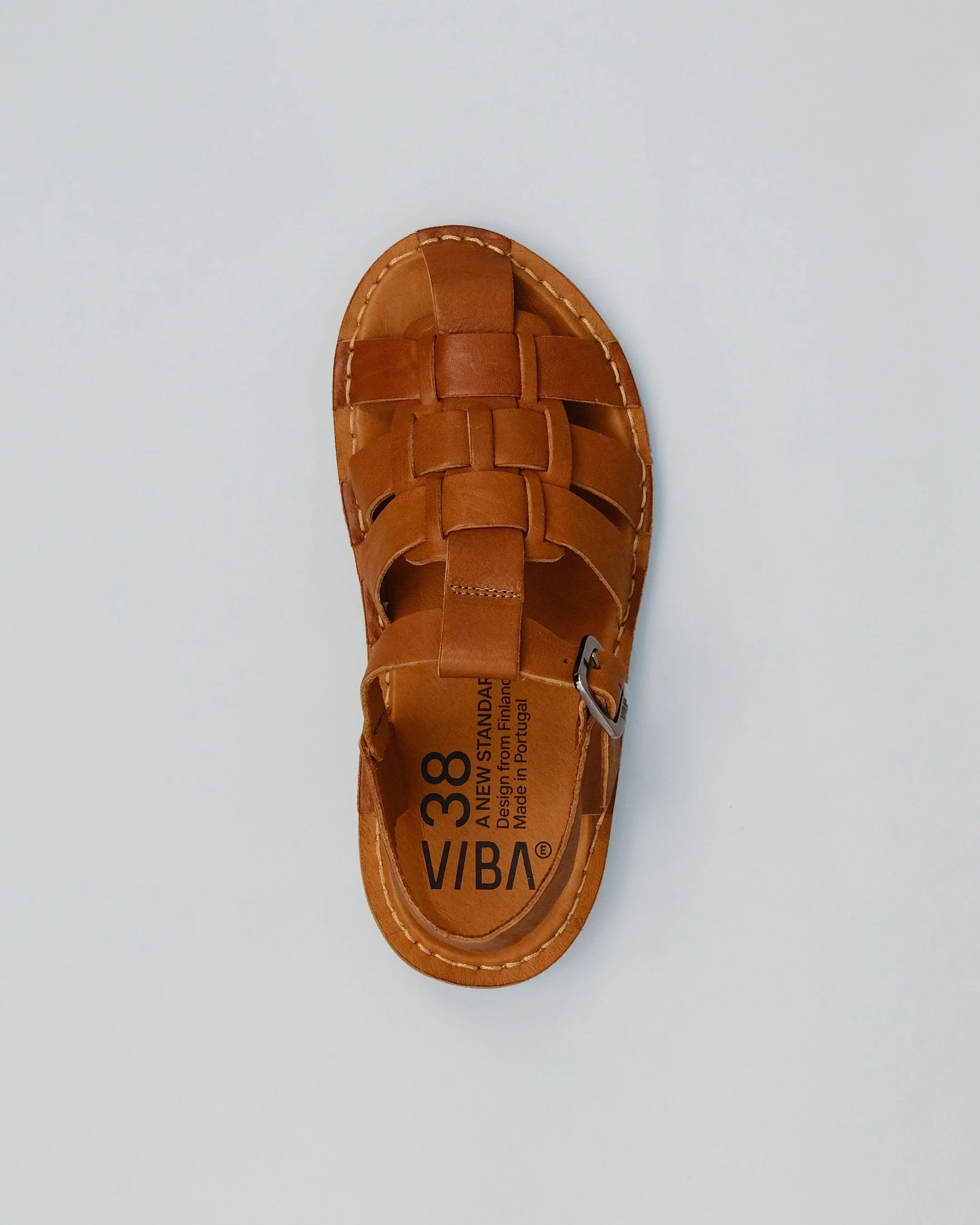 CAPRI Leather Cognac Brown - Image 3