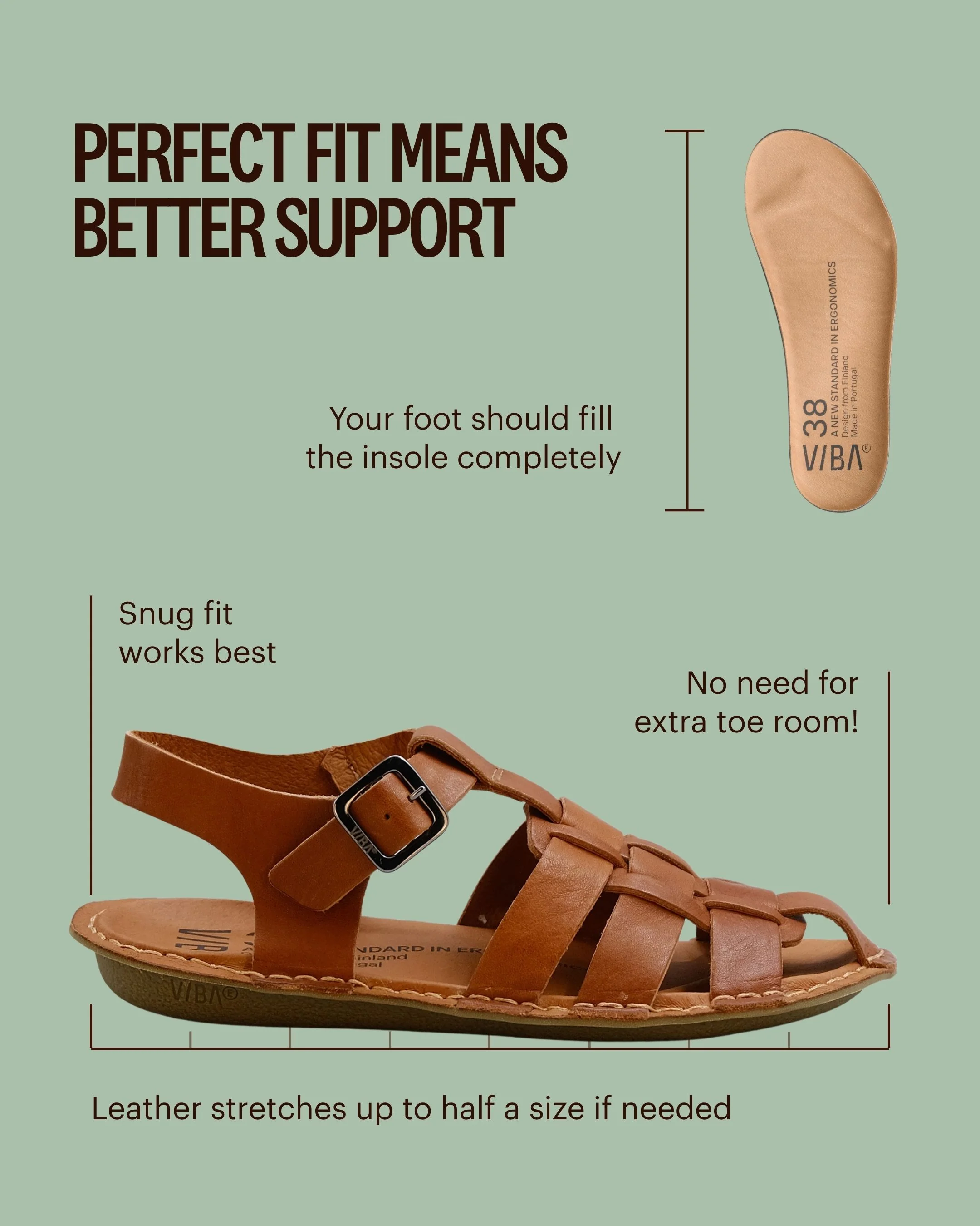 CAPRI Leather Cognac Brown - Image 9
