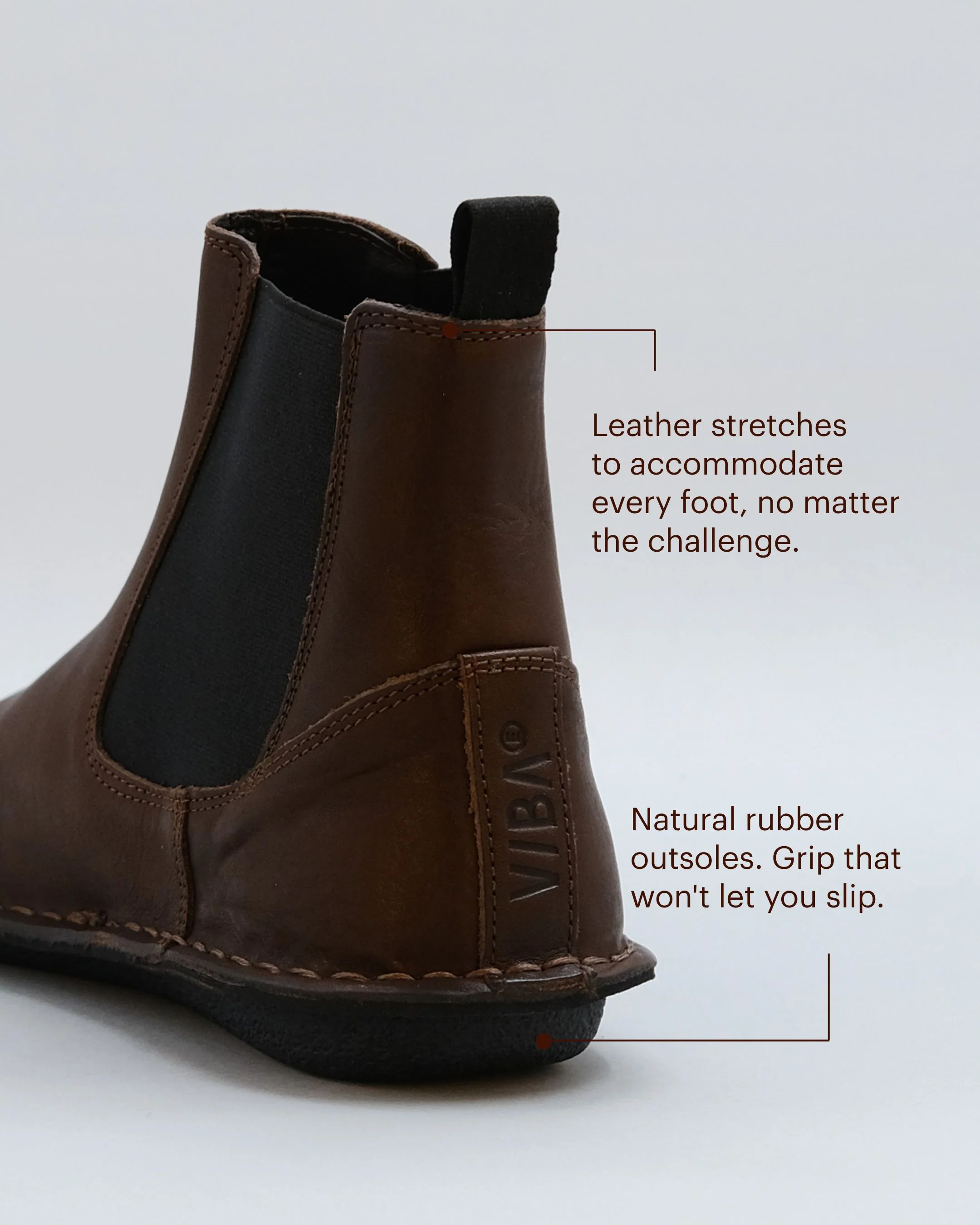 HELSINKI Leather Cocoa Brown - Image 5