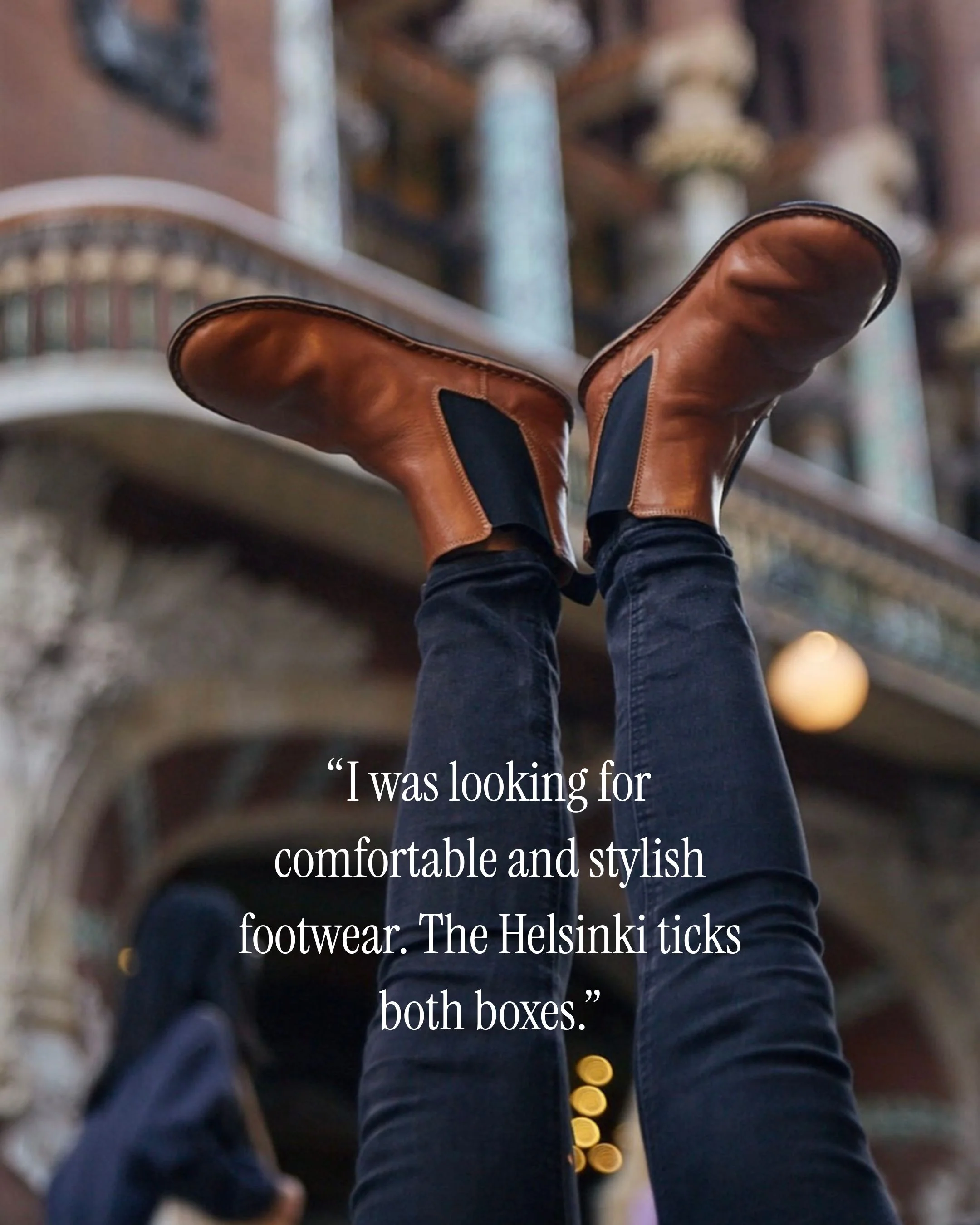 HELSINKI Leather Cognac Brown - Image 10