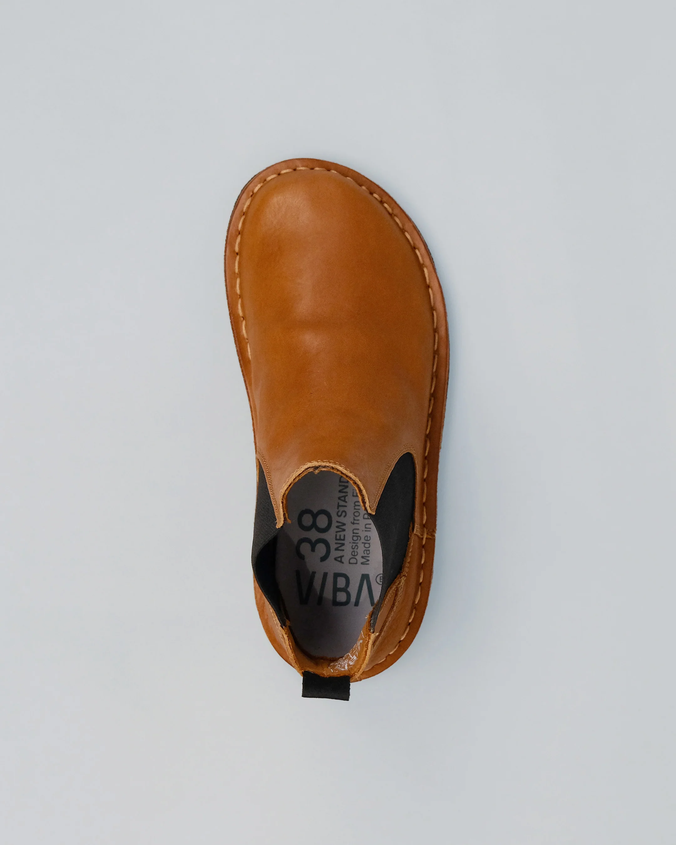 HELSINKI Leather Cognac Brown - Image 3