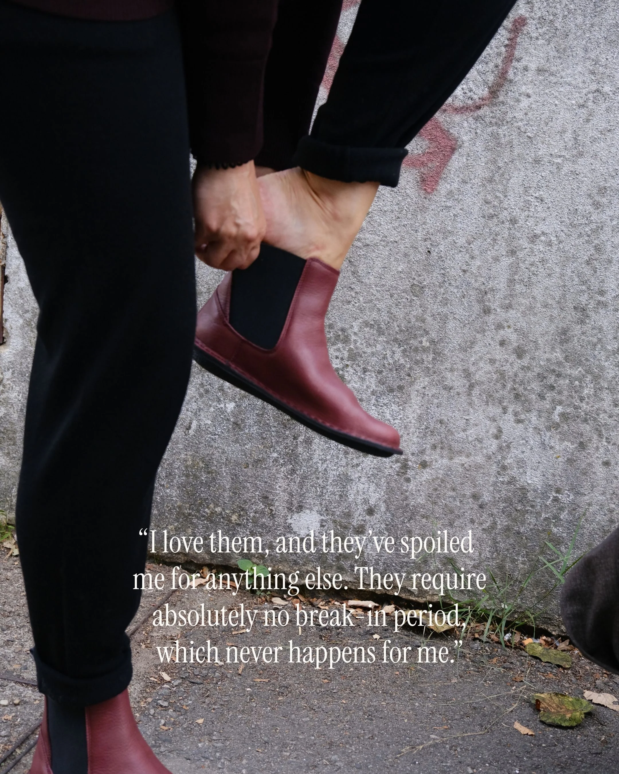 HELSINKI Leather Cordovan Red - Image 10