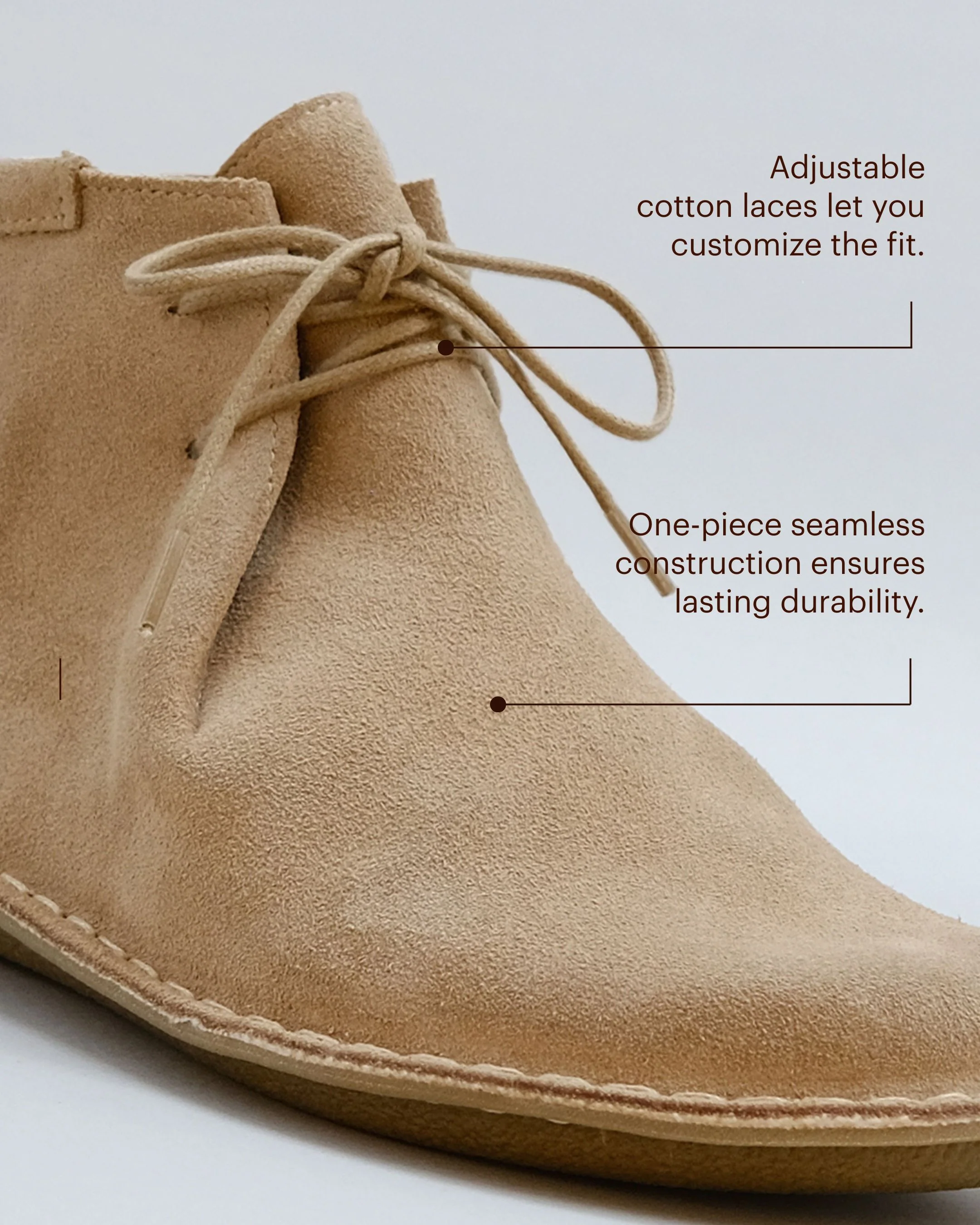 JTREE Suede Desert Sand - Image 5