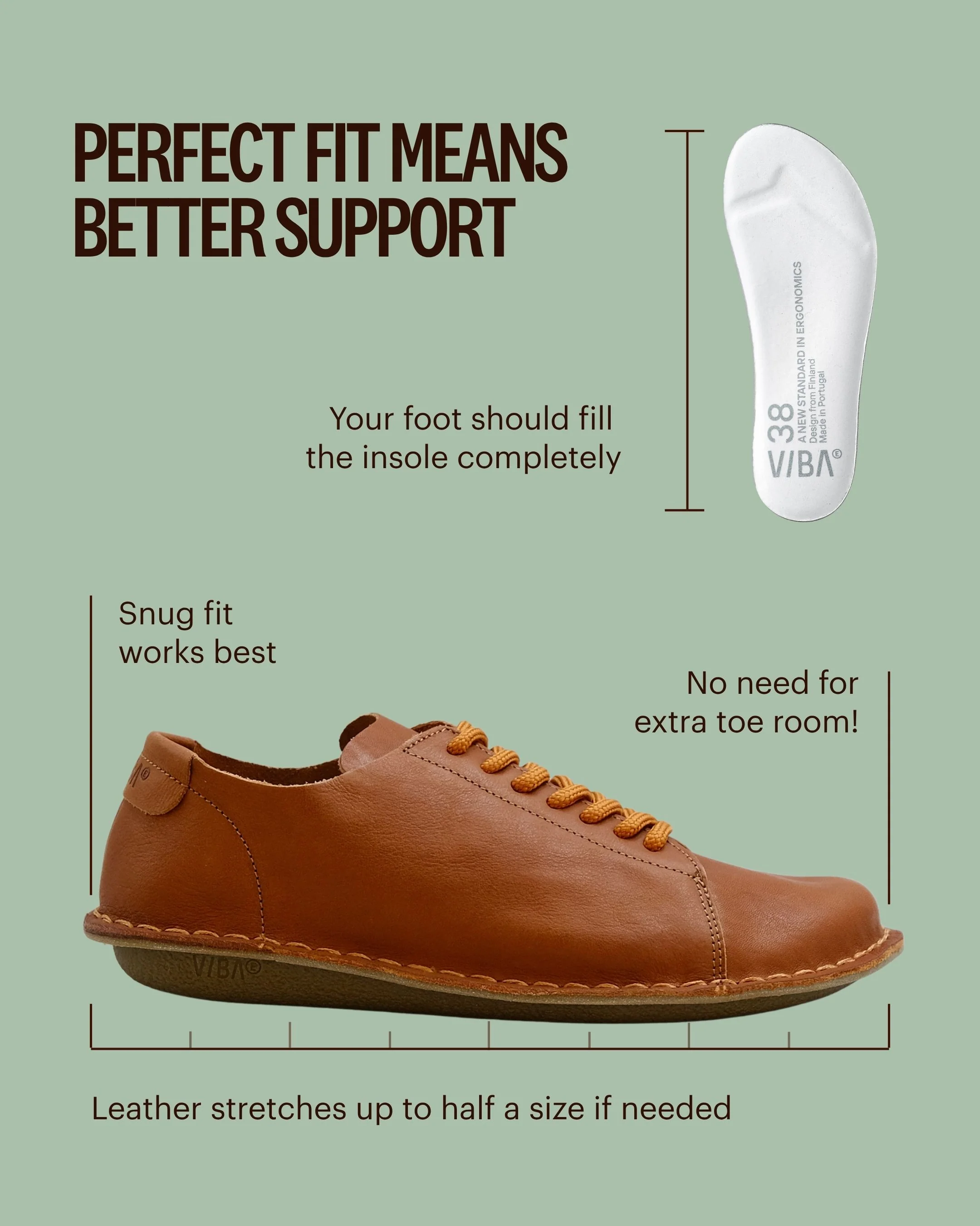 LISBOA Leather Cognac Brown - Image 11