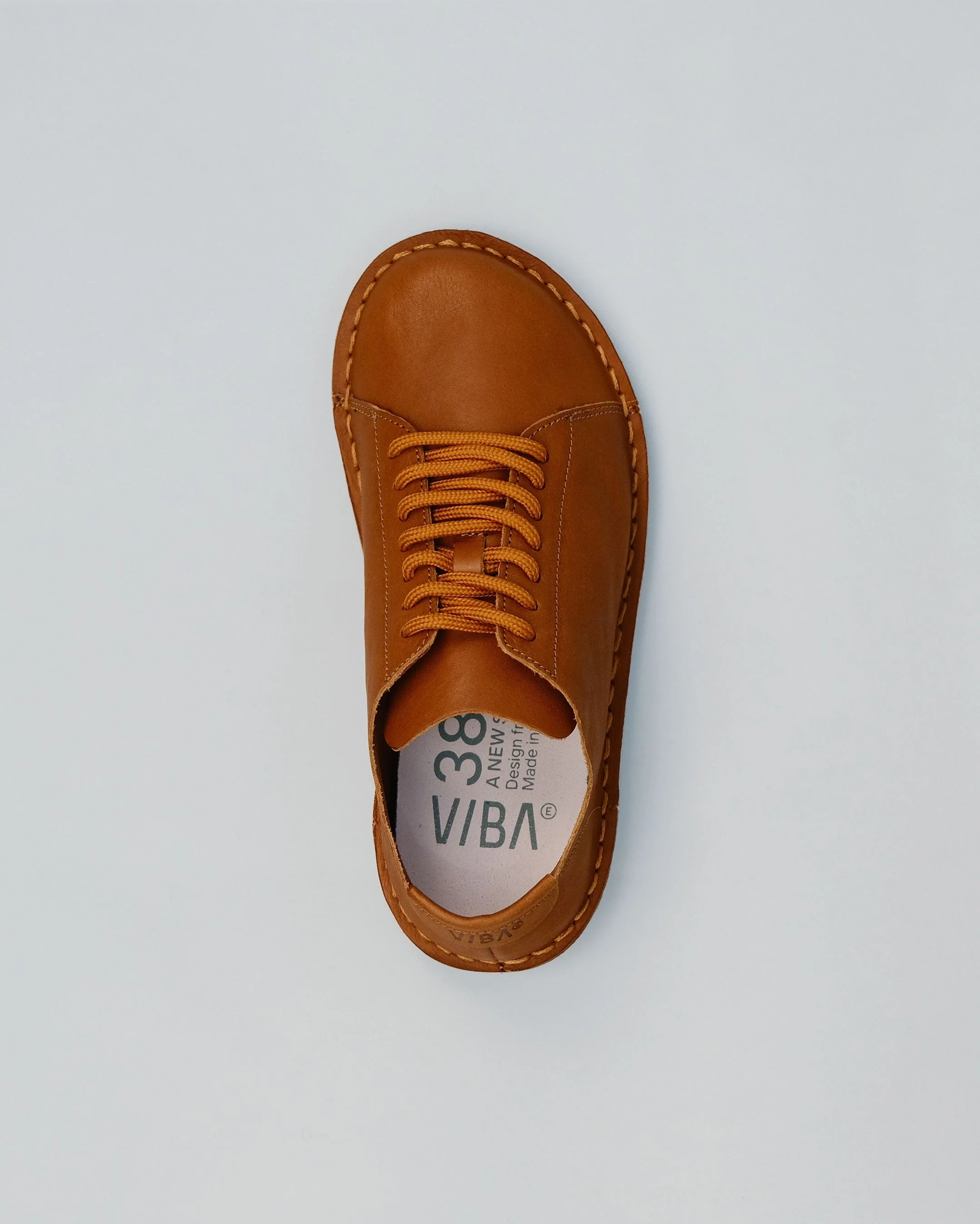 LISBOA Leather Cognac Brown - Image 3