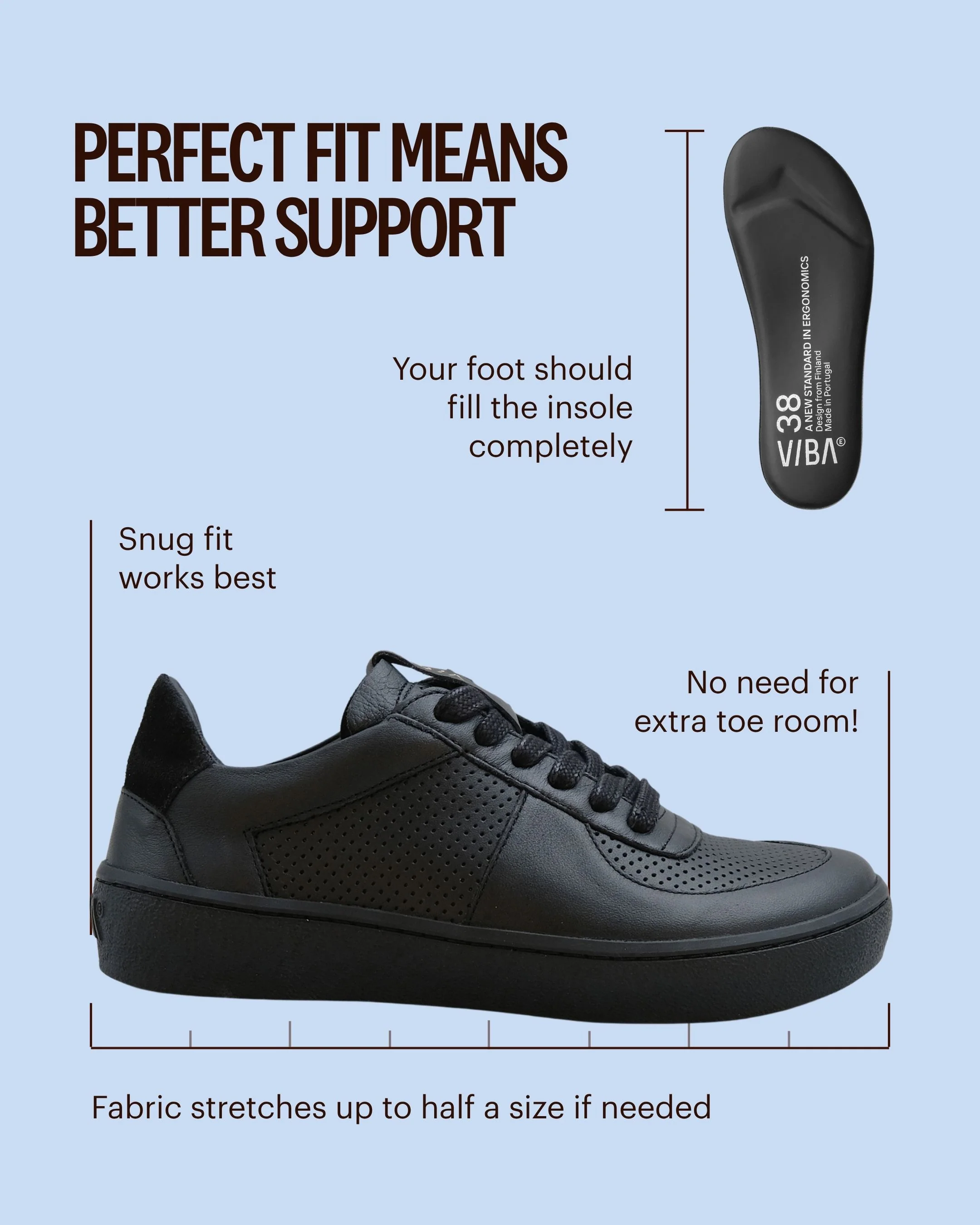 LONDON Bio Leather Black/Black - Image 9