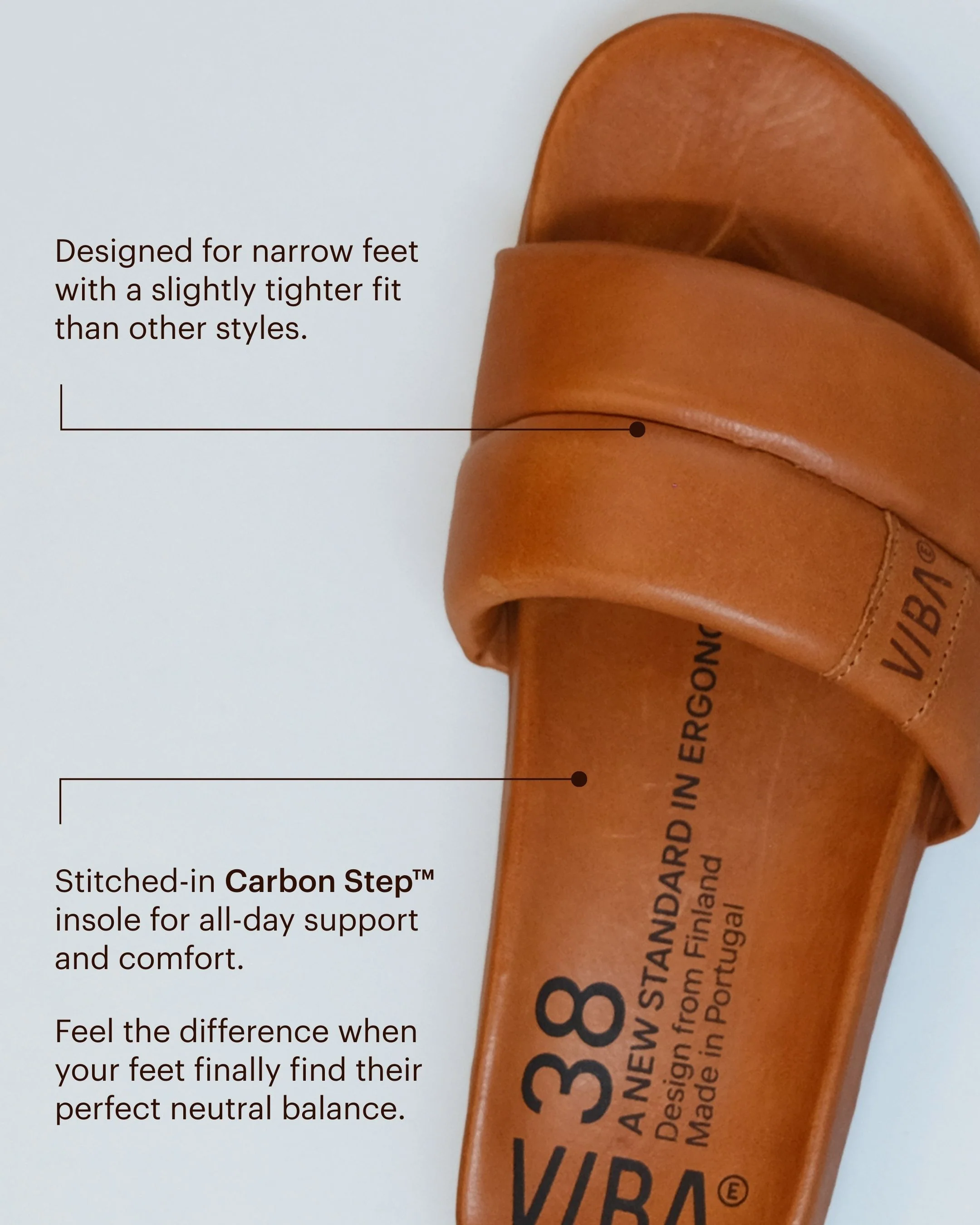 PORTO Leather Cognac Brown - Image 5