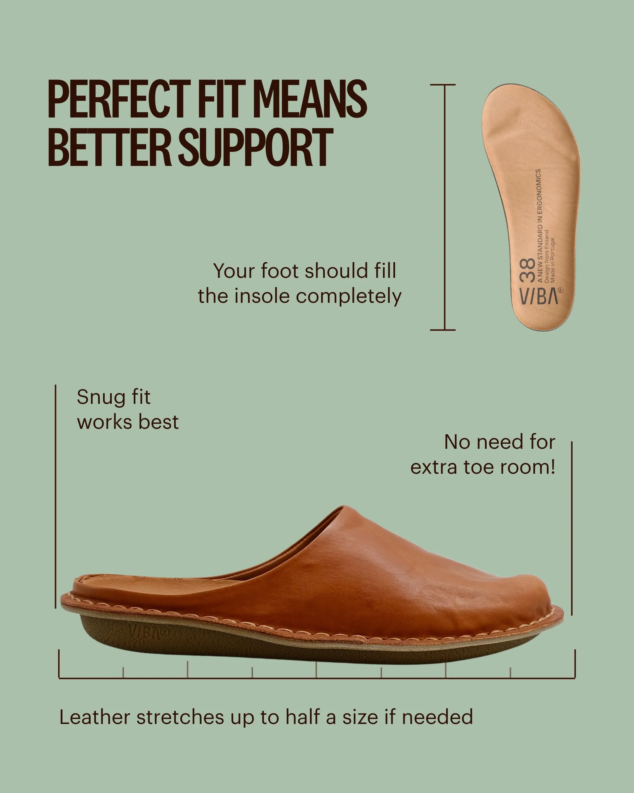 ROMA Leather Cognac Brown - Image 9