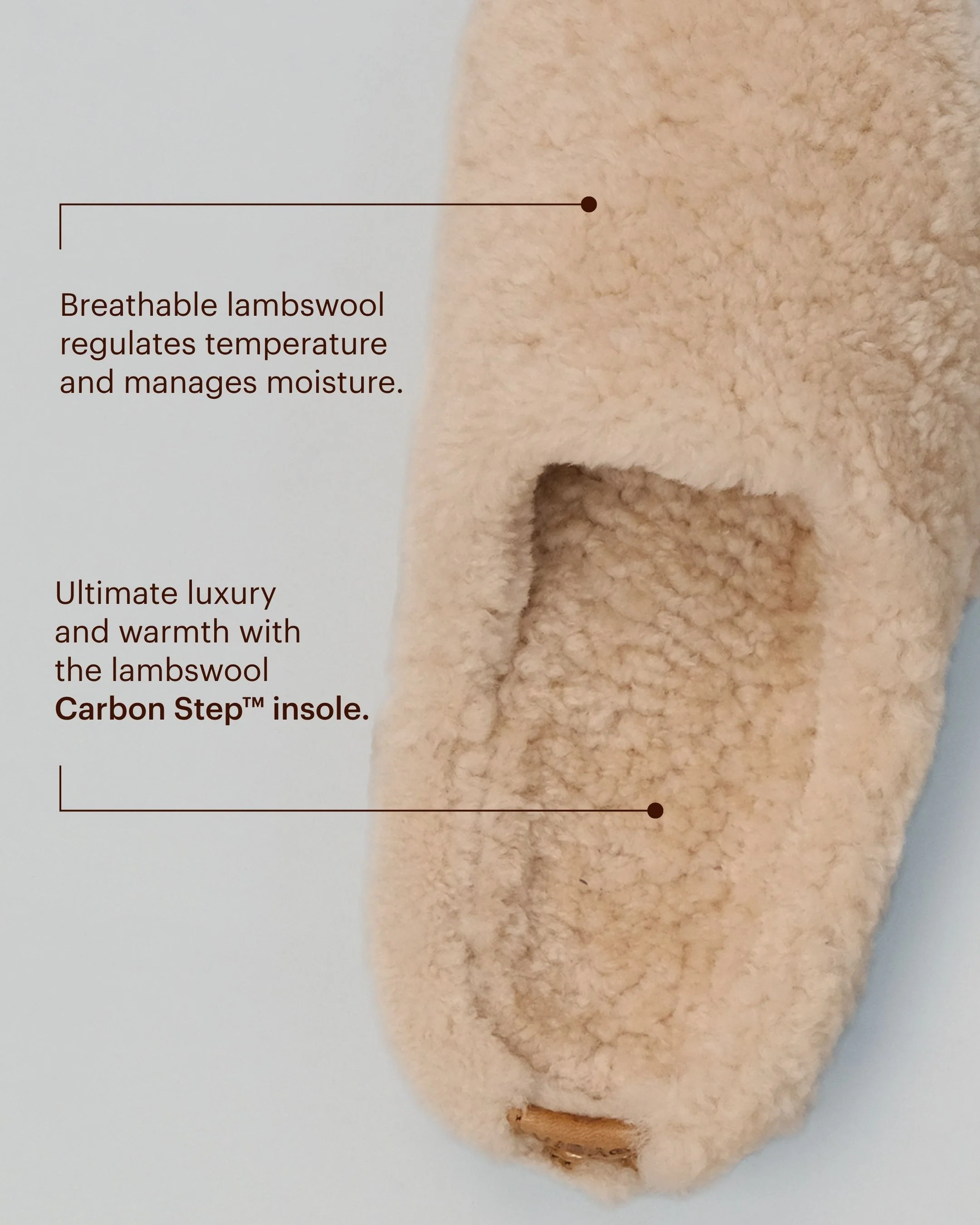 ROMA Shearling Natural White - Image 5