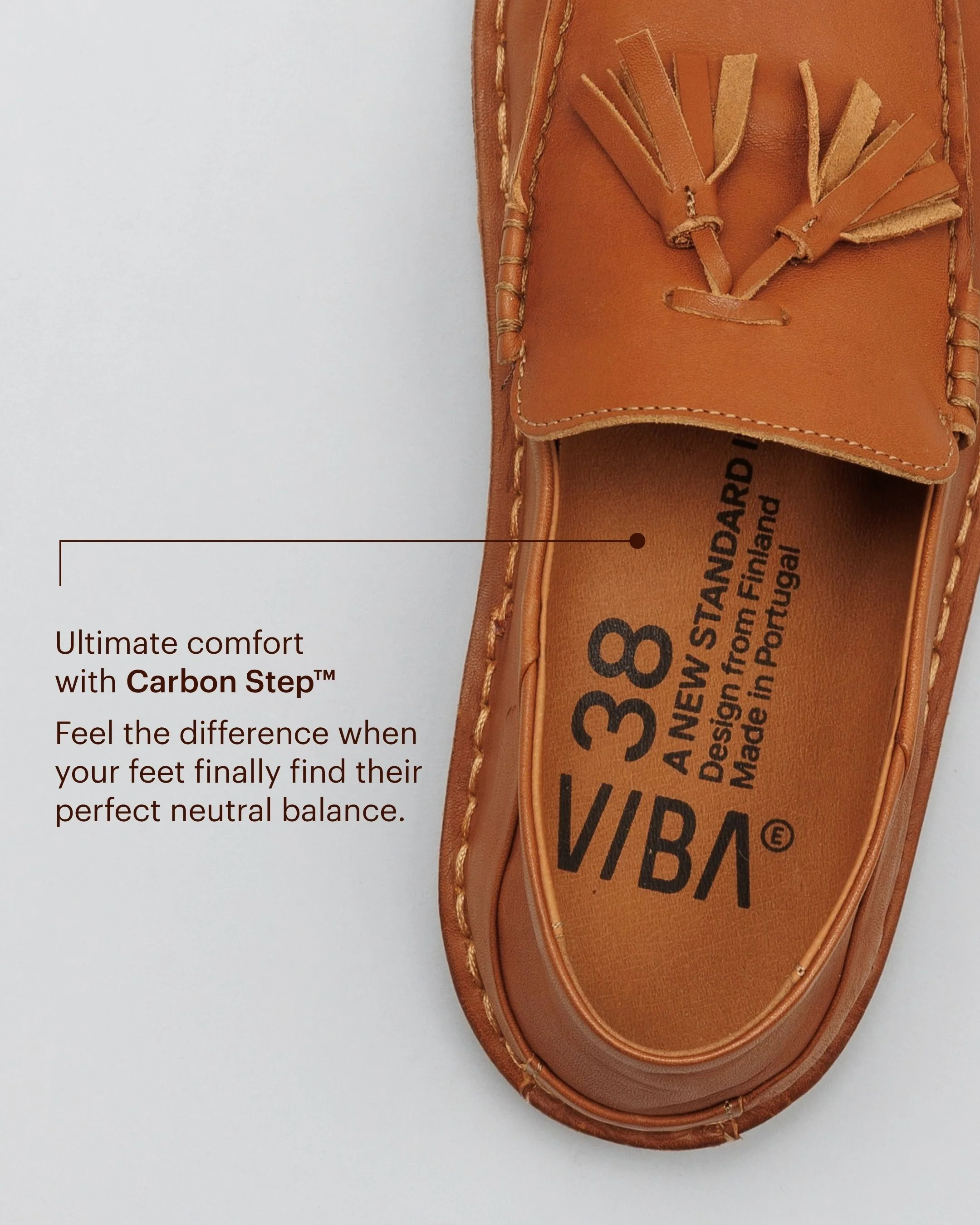 TRIBECA Leather Cognac Brown - Image 5