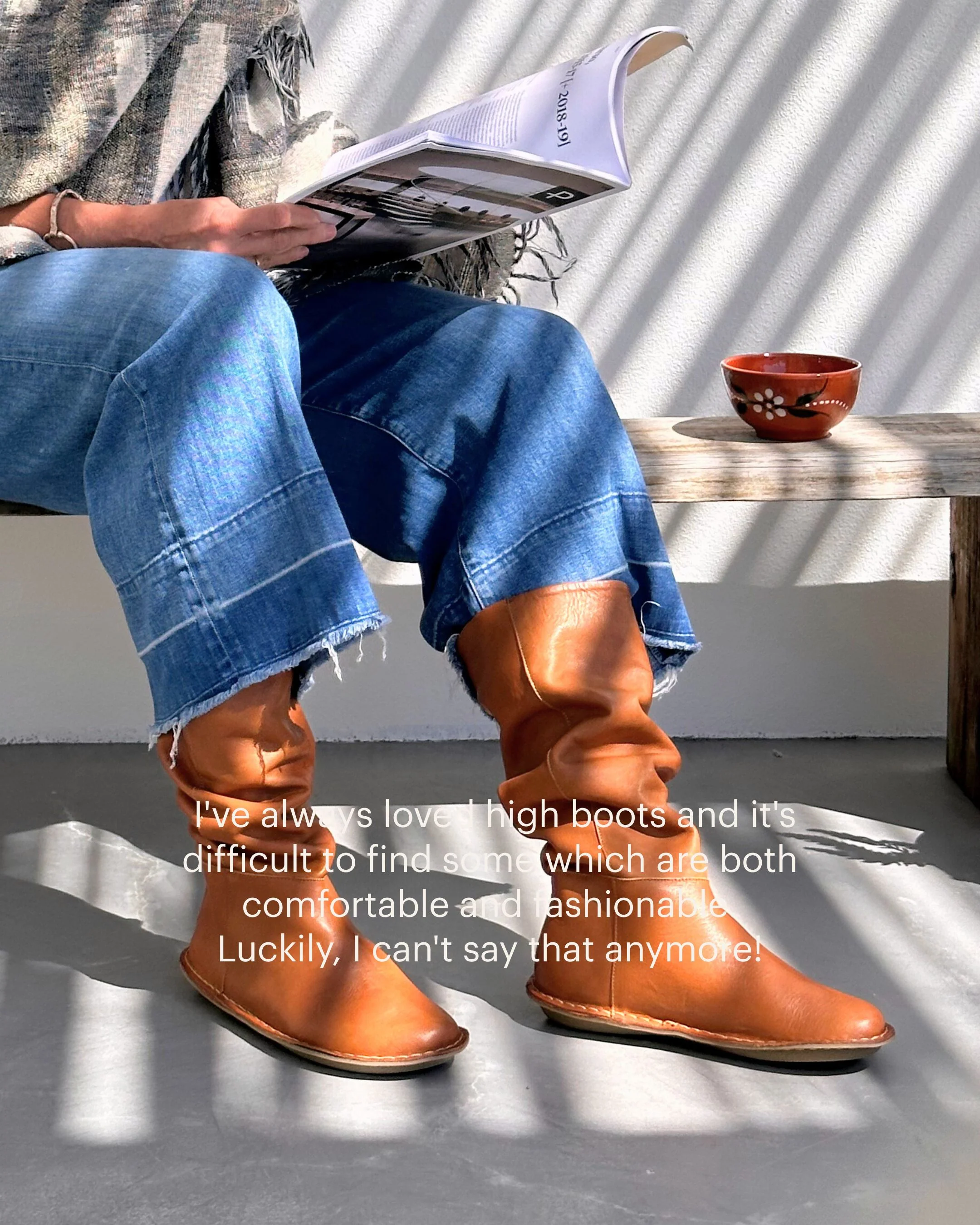 WOODSTOCK Leather Cognac Brown - Image 13
